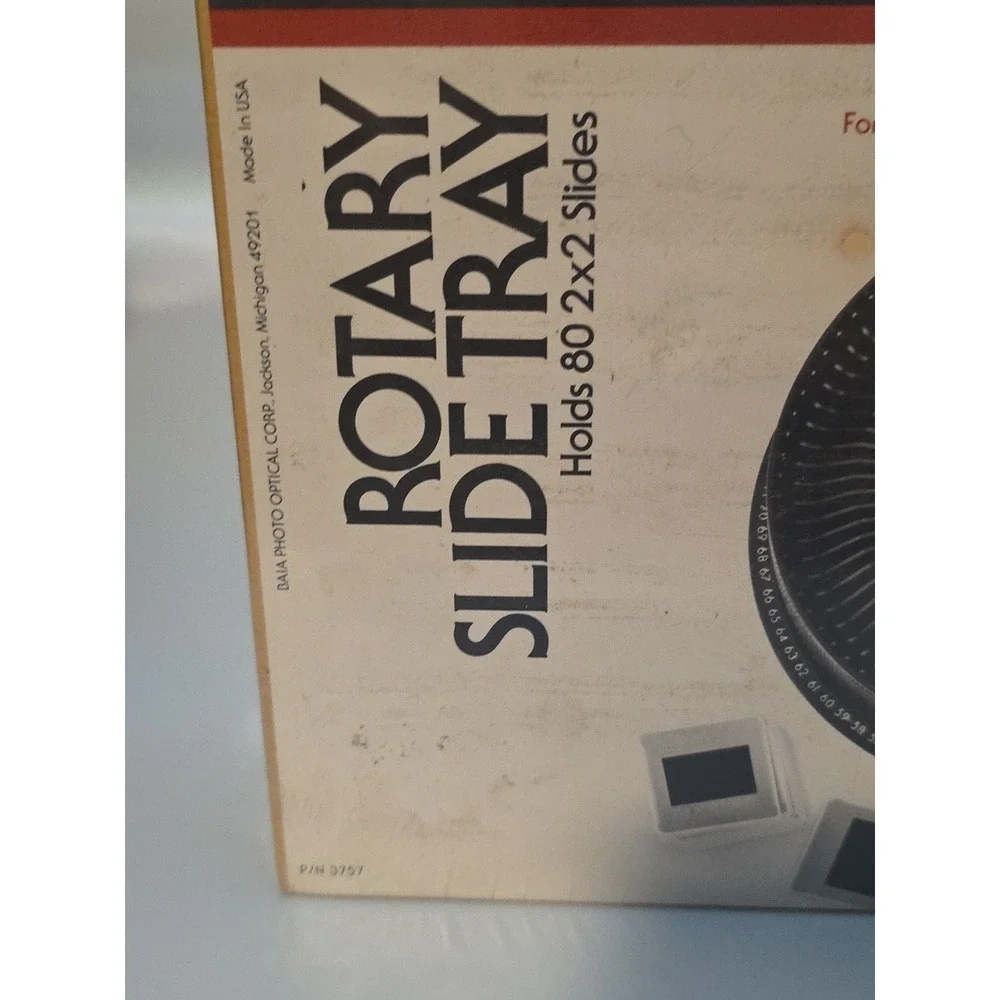 NEW Vintage Baia 80 Rotary Slide Tray KODAK Carousel 2